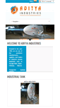 Mobile Screenshot of adityaindustry.com